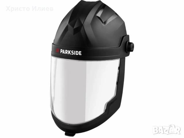 Каска с предпазител за лице Parkside