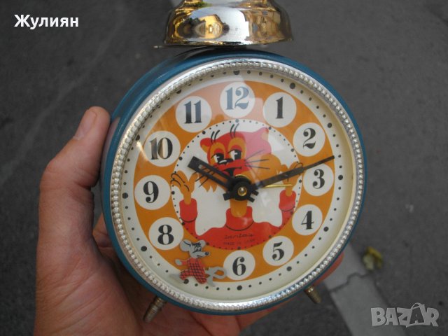 КОЛЕКЦИОНЕРСКИ АНИМИРАН БУДИЛНИК ЯНТАР КОТАРАКА ЛЕОПОЛД , снимка 3 - Антикварни и старинни предмети - 41328017