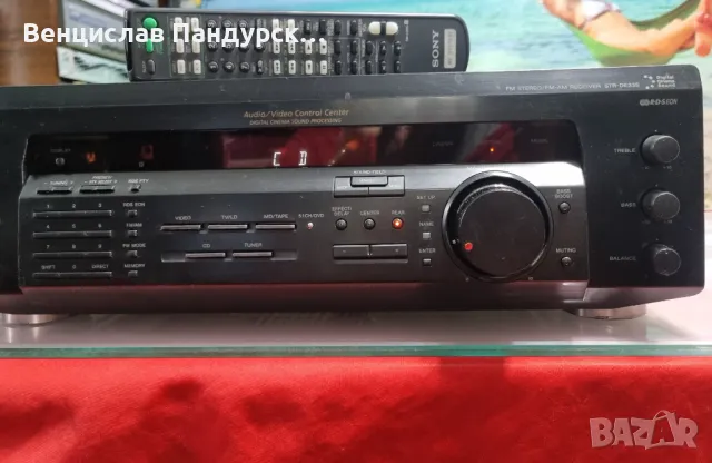 Sony STR-DE335 + Дистанционно , снимка 3 - Ресийвъри, усилватели, смесителни пултове - 49786866