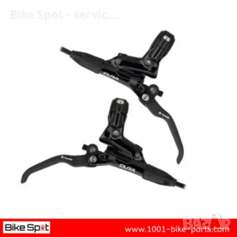 Formula Cura Black 1-Finger Disc Brake Set Дискови Спирачки Комплект, снимка 2 - Части за велосипеди - 47489555