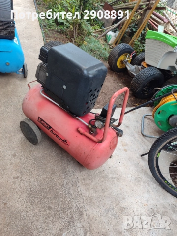 Компресор 50 литра , снимка 4 - Компресори - 52043397