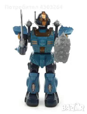 Играчка робот с ефектно осветление, комплект оръжия и подвижни елементи., снимка 4 - Други - 48014282