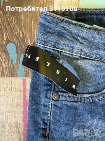 Sisley чисто нови дънки, с етикет, снимка 2 - Дънки - 52184187