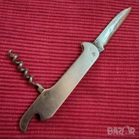 Старо джобно ножче Петко Денев, Габрово. , снимка 2 - Ножове - 53373827