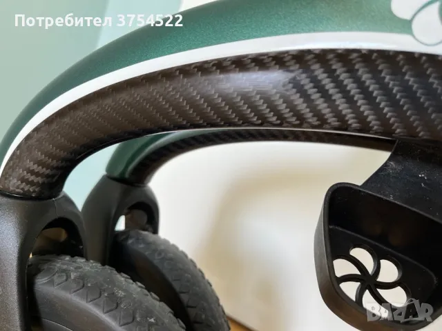 Saljol Carbon Rollator Карбонов Ролатор за възрастни хора / проходилка, снимка 3 - Ролатори - 47801293