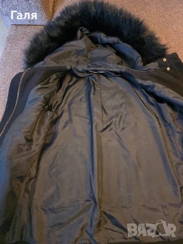 Черно палто Zara, снимка 4 - Палта, манта - 56269204