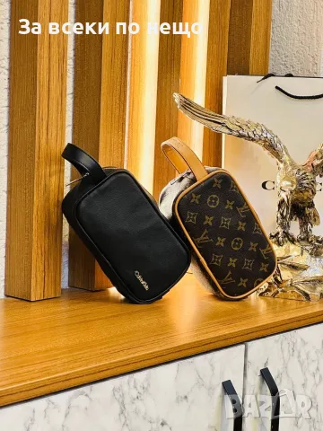 Calvin Klein💼Louis Vuitton Мъжка Луксозни Чанти-Несесери За Ръка С Дръжка И Цип  Код SK2129