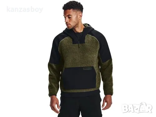 Under Armour Men's Mission Boucle Anorak - мъжко шерпа яке КАТО НОВО 2ХЛ УГОЛЕМЕНО