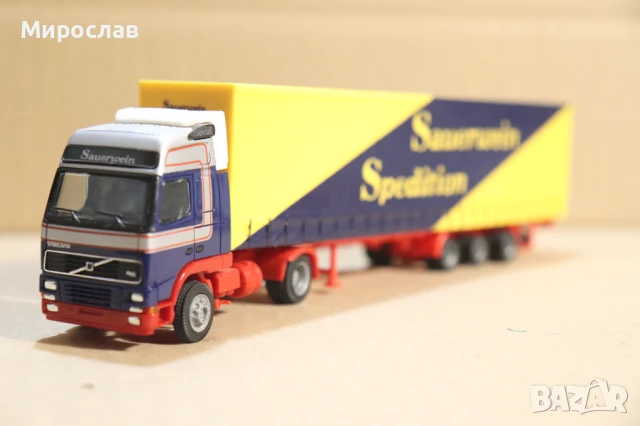ALBEDO 1/87 H0 VOLVO ВЛЕКАЧ КАМИОН ТИР КОЛИЧКА МОДЕЛ, снимка 2 - Колекции - 50488678