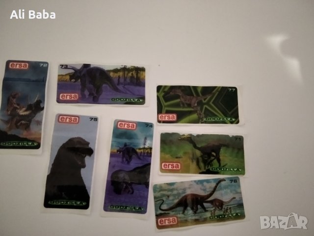 Картинки от дъвки Godzilla (Втора серия в Ersa)