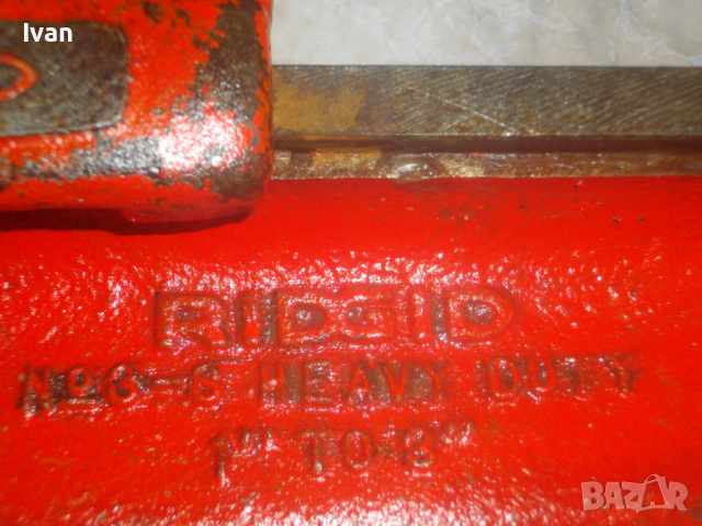 3 Цола Ридгид-Голям Тръборез-RIDGID  3 S-1-3"-Реже Масивни Водопроводни Тръби до 3 Цола-Почти Нов, снимка 5 - Други инструменти - 36237542