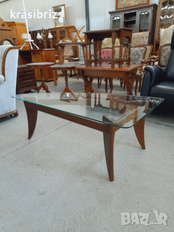 Холна Маса със Стъклен Плот-внос от Германия! 