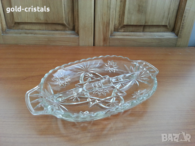 Кристален ордьовър плато 