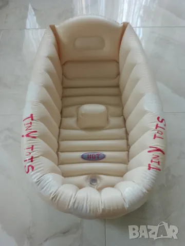 Надуваемо бебешко корито Tiny Tots Bebe, С индикатор, снимка 6 - За банята - 49069971