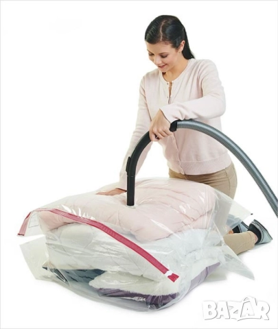 Вакуумиращи пликове за съхранение на дрехи и аксесоари, снимка 10 - Други стоки за дома - 52057625