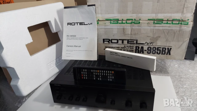 Усилвател ROTEL RA-985BX, снимка 4 - Ресийвъри, усилватели, смесителни пултове - 50602250