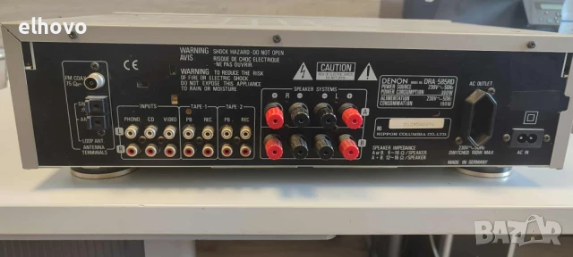 Ресивър Denon DRA-585RD, снимка 11 - Ресийвъри, усилватели, смесителни пултове - 50961979
