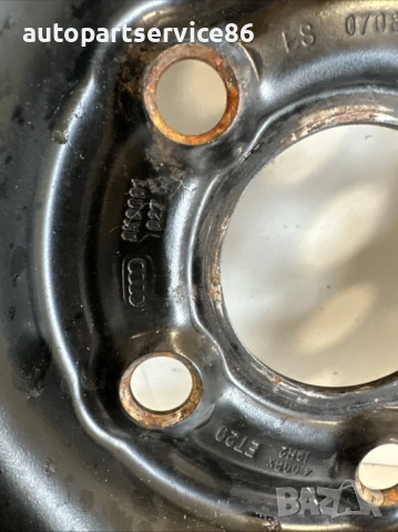 Патерица Джанта 19 цола S-line OEM ET29 8K0601027 за Audi A4 B8, снимка 3 - Гуми и джанти - 53686137