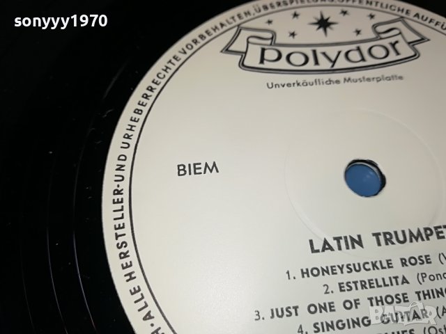 LATIN TRUMPET-ПЛОЧА ОТ ГЕРМАНИЯ 0504231327, снимка 16 - Грамофонни плочи - 40264179