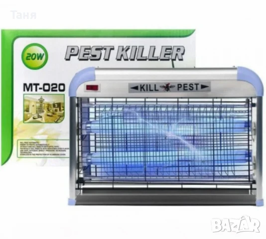 Луминисцентна лампа за унищожаване на насекоми - TV1051-20, 30W, снимка 11 - Други - 50672672