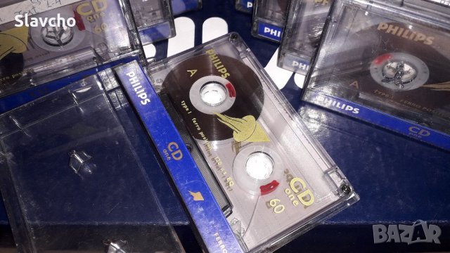 Аудио касети 10 броя, Philips CD One 60, снимка 4 - Аудио касети - 33822631