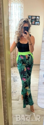 Панталон с висока талия, снимка 5 - Панталони - 51793131