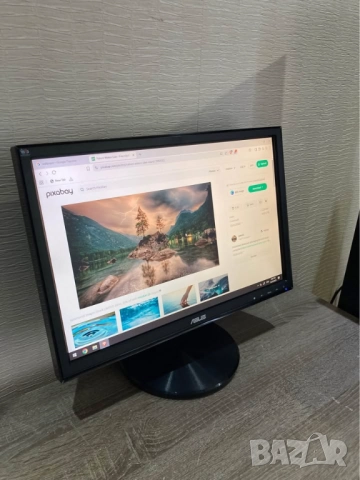 ASUSU VW193DR 19-ИНЧА LCD Монитор, снимка 3 - Монитори - 52303593