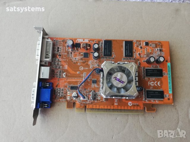 Видео карта ATi Radeon Asus EAX550GE 256MB DDR 128bit PCI-E