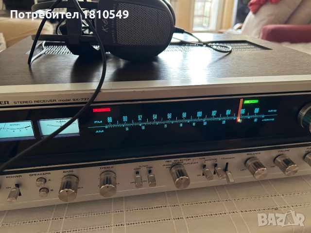 Pioneer sx-737 култов рисийвър, снимка 6 - Ресийвъри, усилватели, смесителни пултове - 51464068