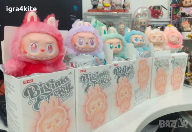 Labubu Big into Energy PopMart / Лабубу - НАЙ-НОВ И НАЙ-ТЪРСЕН, снимка 2 - Плюшени играчки - 50824626