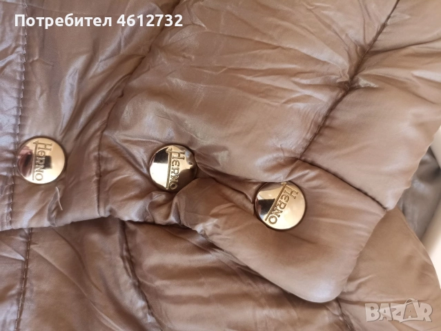 Дамско яке с пух Herno, снимка 6 - Якета - 52617159