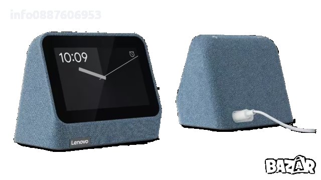 СМАРТ ЧАС Lenovo Smart clock 2 + wireless charging dock, снимка 9 - Друга електроника - 40552145