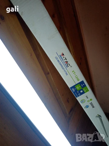 Бяла Лед LED лампа влагозащитено осветително тяло VT-1249 36W 1200, снимка 6 - Лед осветление - 51219237