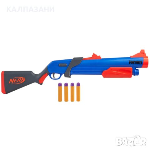 NERF FORTNITE Бластер PUMP SG с 4 стрели (F0318), снимка 2 - Други - 40250630