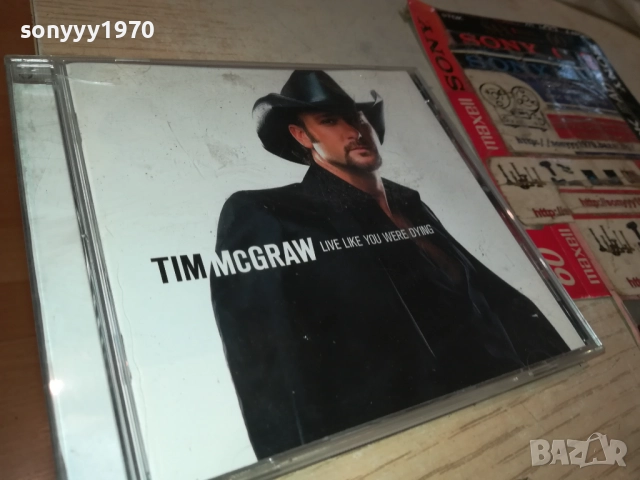 TIM MCGRAW CD 3011251115, снимка 4 - CD дискове - 52590410