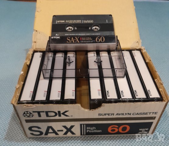 Касети TDK SA X 60 мин. , снимка 7 - Аудио касети - 44192226
