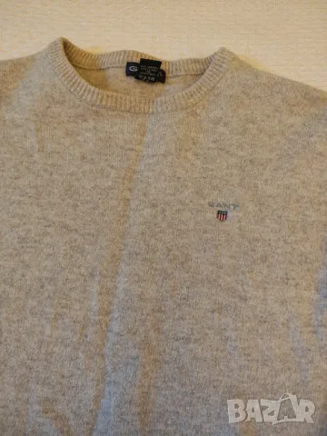 GANT мъжки пуловер вълна , снимка 2 - Пуловери - 47813192