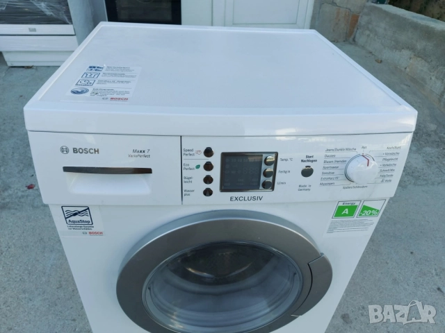 Пералня Bosch Maxx7 Exclusiv 7 кг. , снимка 4 - Перални - 52101009