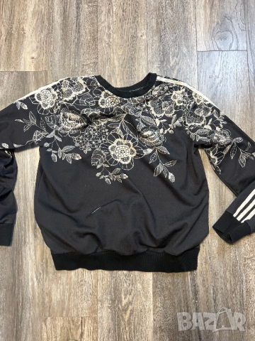 Дамска блуза Adidas Florido Sweater — размер L, снимка 2 - Блузи с дълъг ръкав и пуловери - 44693199