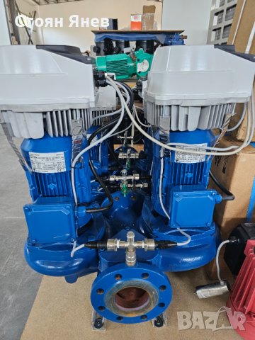 Сдвоена циркулационна помпа с Hydrovar честотно управление - DN80