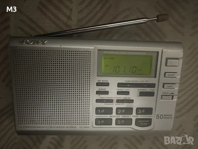 SONY ICF SW 35 Радио Транзистор , снимка 3 - Радиокасетофони, транзистори - 56345904