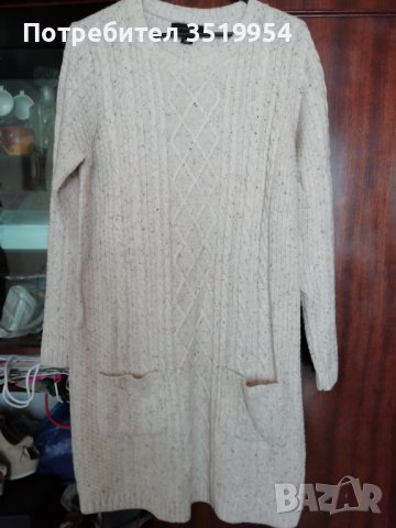 Марков пуловер туника , снимка 1 - Блузи с дълъг ръкав и пуловери - 38756352