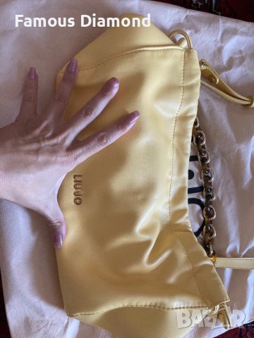 Liu Jo жълта дамска чанта, снимка 1 - Чанти - 41672440