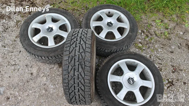 dot 2724 Гуми с джанти 195/60 R15 Opel