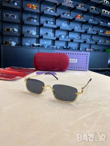 очила с черен обикновен калъф и ув защита gucci chanel christian dior celine , снимка 11 - Слънчеви и диоптрични очила - 51423621