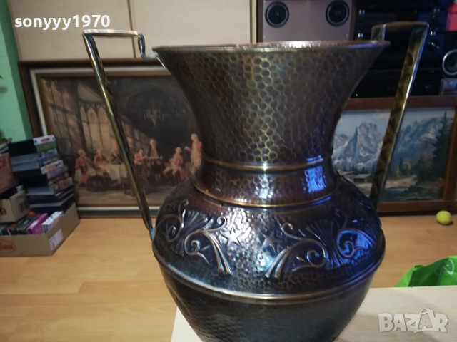 ГОЛЯМА КАНА ВАЗА ОТ ФРАНЦИЯ 1603242107, снимка 5 - Антикварни и старинни предмети - 44797160