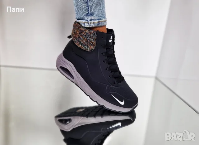 Намаление на зимни боти Nike черни, снимка 3 - Дамски боти - 56138441