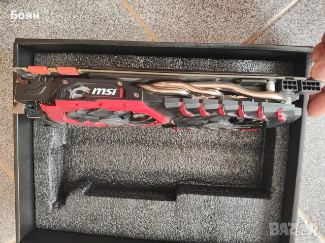 Видеокарта MSI GeForce GTX 1070, снимка 5 - Видеокарти - 56248204
