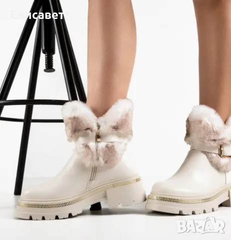 Дамски модерни боти , снимка 2 - Дамски боти - 48061367