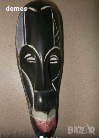 Серия Fang маски от Камерун - малка, снимка 3 - Антикварни и старинни предмети - 50885405